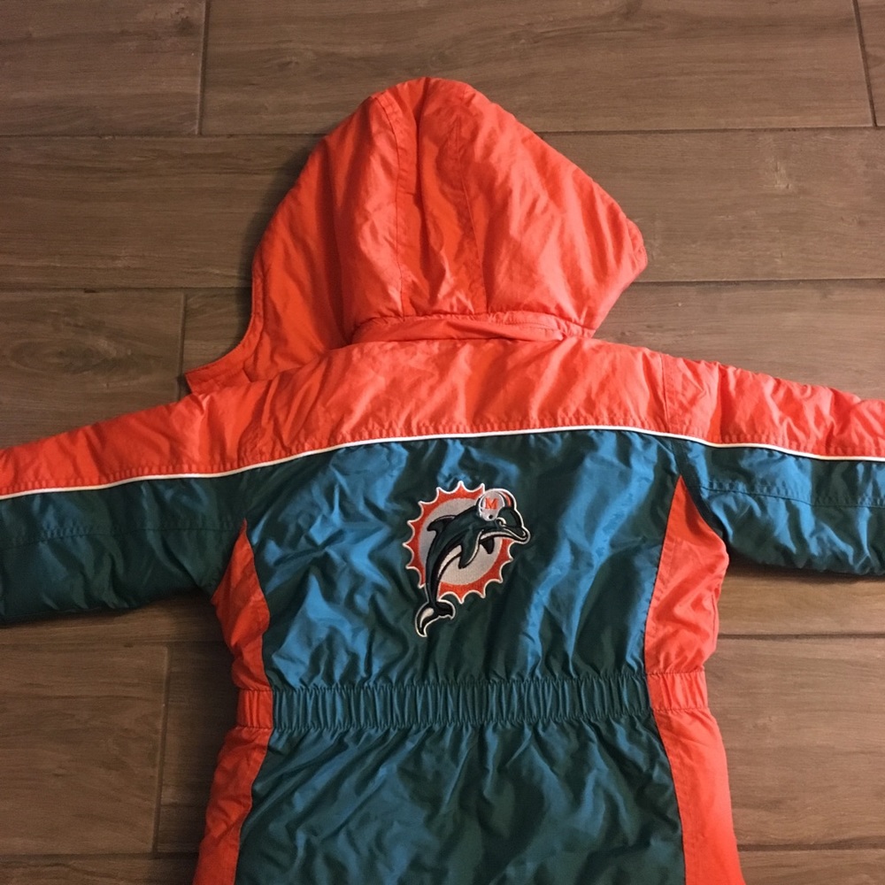 Toddler Miami Dolphins puffer jacket - Picture 3 of 4